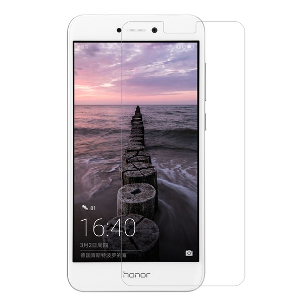2-PACK SKALO Huawei Honor 8 Lite Skärmskydd i Härdat glas Transparent