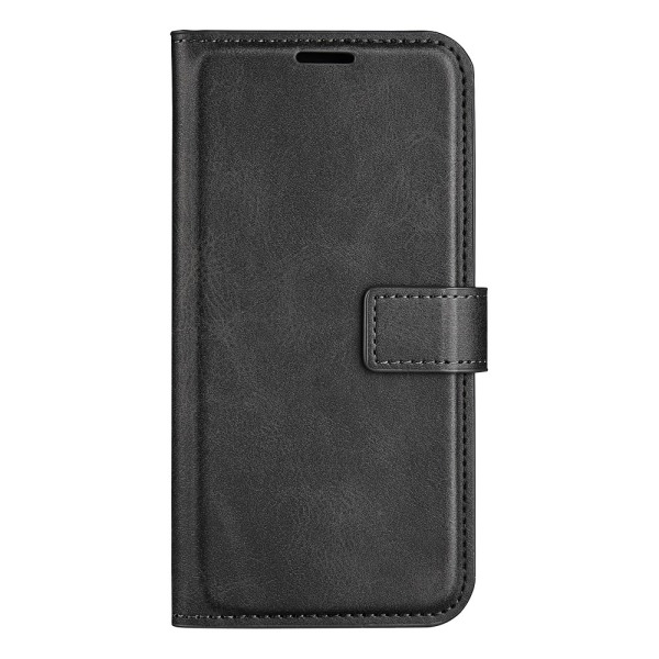 SKALO Motorola Moto G84 5G Premium Wallet Flip Cover - Sort Black