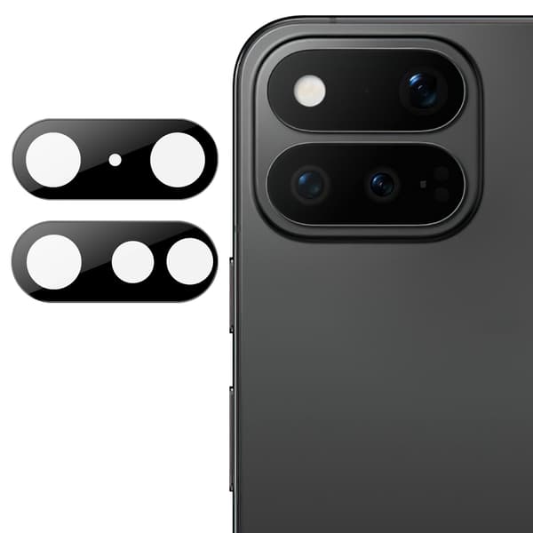 IMAK Kamerabeskyttelse af hærdet glas til Google Pixel 11 Pro Fold - Sort Black