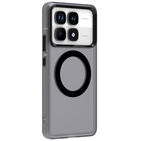SKALO Xiaomi 14T Candy Series Hybrid Suojakuori - Musta Black
