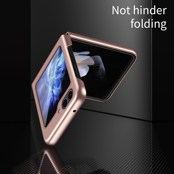 SKALO Samsung Z Flip6 Ultratunn Skin-touch Fold Skal - Svart Svart