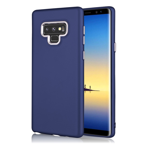 Samsung Note 9 | TPU Shell Metal Buttons - flere farver Blue
