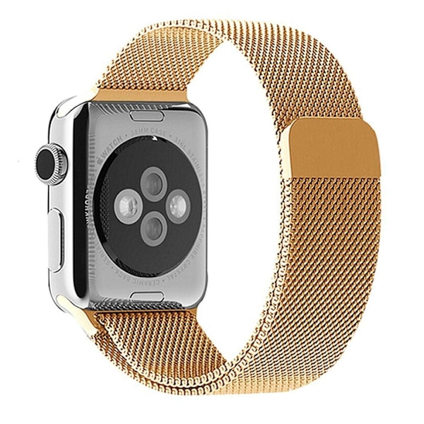 SKALO Milanese Loop Apple Watch Ultra 49mm - Vælg farve Gold