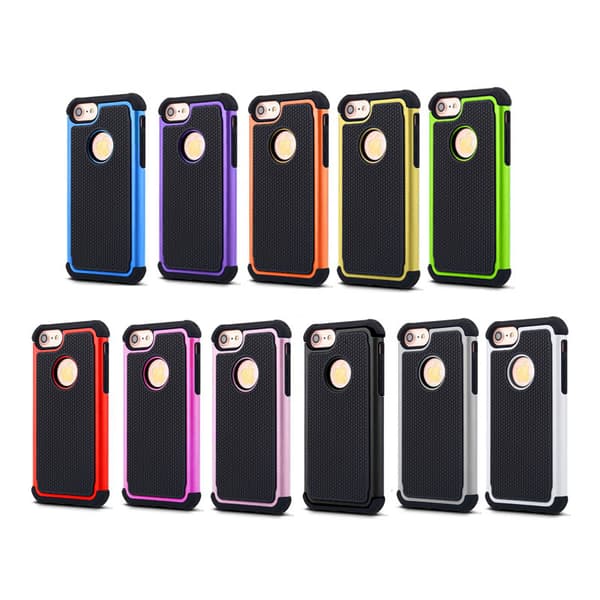iPhone 7 extra skyddande skal | Shockproof Armor Light pink