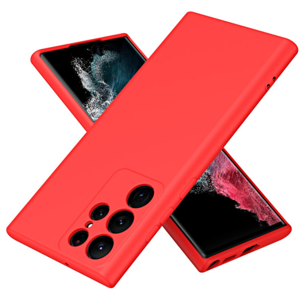SKALO Samsung S23 Ultra Ultratunn TPU-Skal - Fler färger Röd