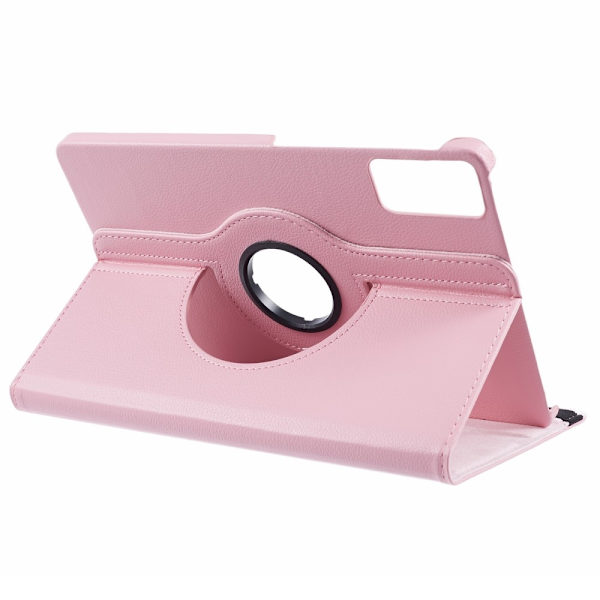 SKALO Xiaomi Redmi Pad SE 360 Litchi Flip Cover - Pink Pink