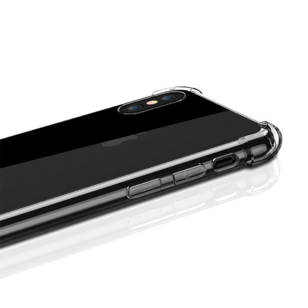 SKALO iPhone XR Erittäin vahva TPU-kuori Transparent