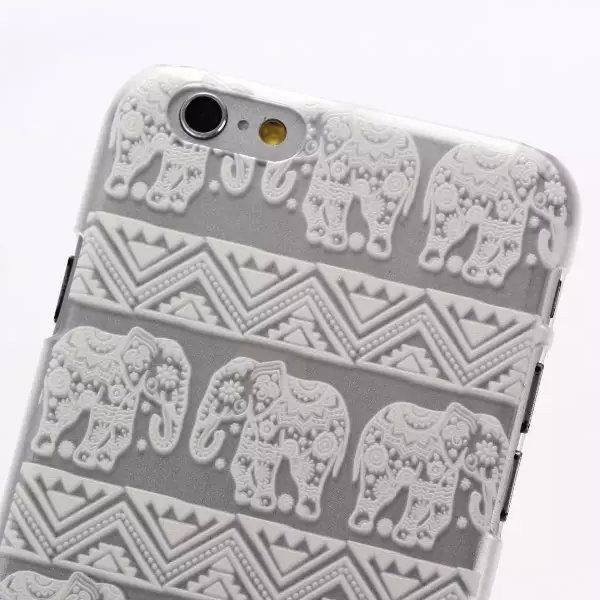 Mandala Skal till iPhone 6/6S - Olika motiv MultiColor #5