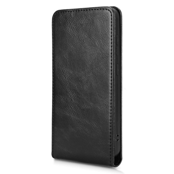 SKALO iPhone 16e Vertical PU-Läder Skal - Svart Svart