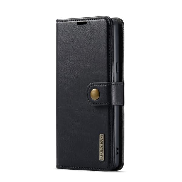 DG MING Google Pixel 8a 2-in-1 magneetti lompakkokotelo - Musta Black