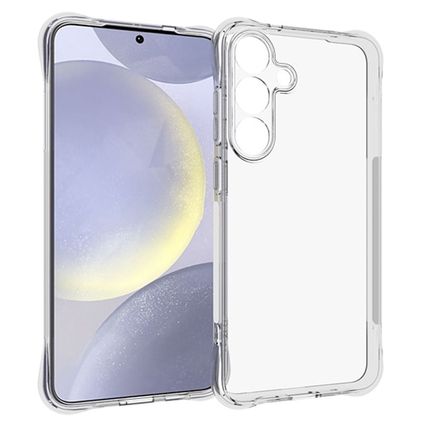 SKALO Samsung S25+ Extra strong TPU Skal - Transparent Transparent