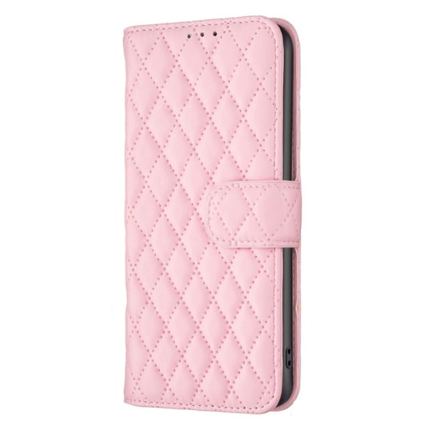 SKALO Google Pixel 7a BINFEN COLOR Quiltet Pung - Pink Pink