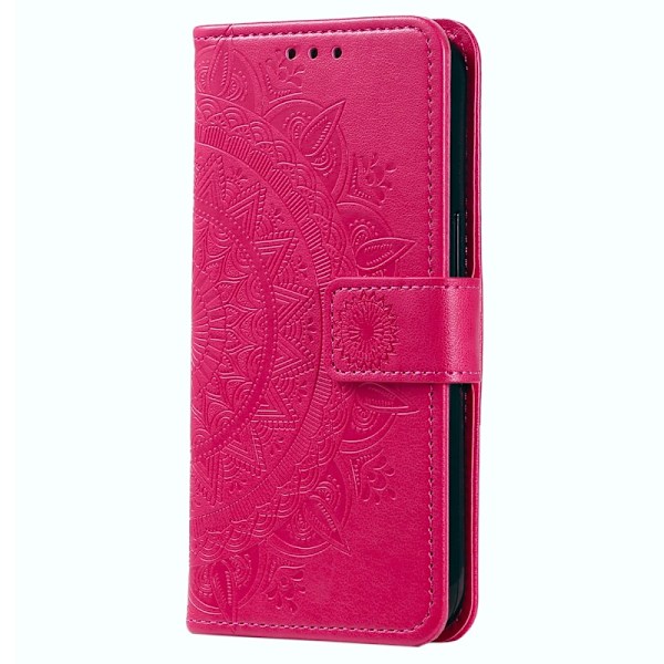 SKALO Samsung A16 Mandala Plånboksfodral - Rosa Rosa