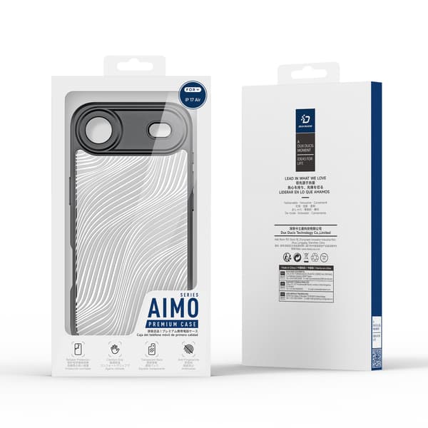 DUX DUCIS iPhone Air Aimo Series Cover - Sort Black