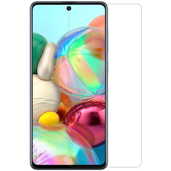 2-KPL SKALO Samsung A51 Panssarilasi Näytönsuoja Transparent