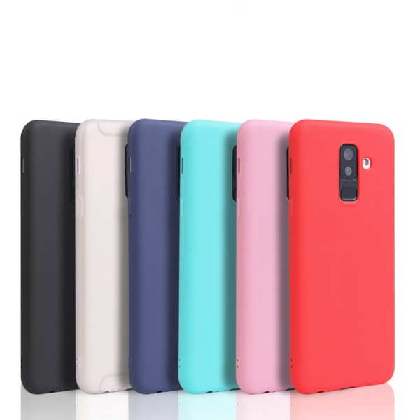 Samsung A6 PLUS 2018 Ultra-ohut silikonikotelo - enemmän värejä Pink