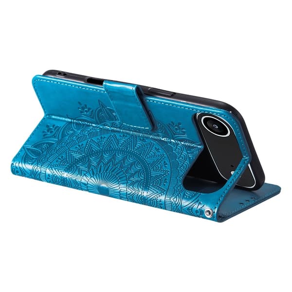 SKALO iPhone Air Mandala Plånboksfodral - Blå Blå