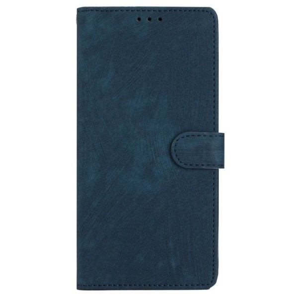 SKALO iPhone 15 Pro Max Plånboksfodral i PU-Läder - Blå Blå