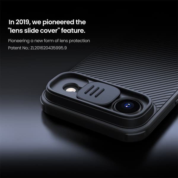 NILLKIN iPhone Air Camshield Pro Cover - Sort Black