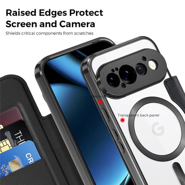 SKALO Slim Cover til Google Pixel 11 Pro - Sort Black