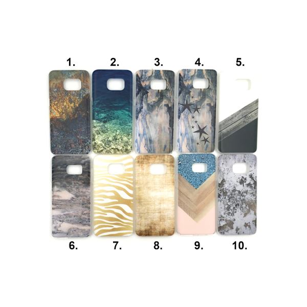 Skal med motiv Samsung S7 MultiColor Motiv 6