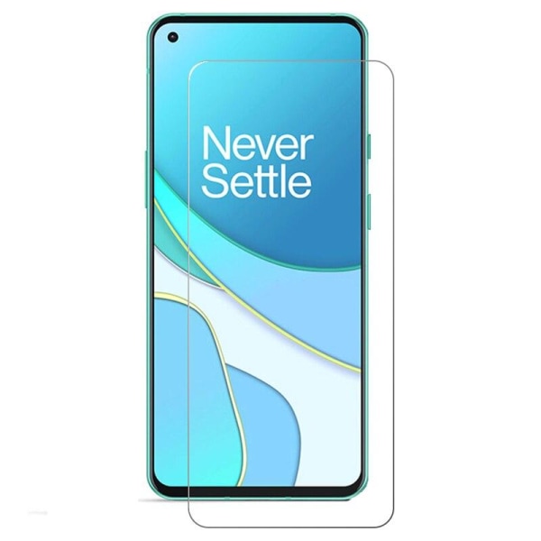 2-PACK SKALO OnePlus 8T Skärmskydd i Härdat glas Transparent