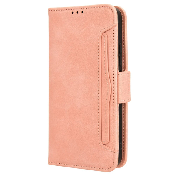 SKALO Xiaomi 14 5G 6-lokeroa Lompakkokotelo - Pinkki Pink
