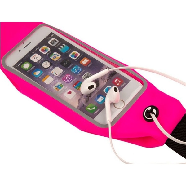 Træningsbælte til iPhone 6 / 6S - flere farver Pink