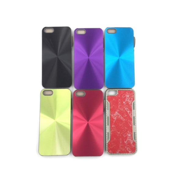 Metallic Shine Cover iPhone 5 / 5S / SE - flere farver Black