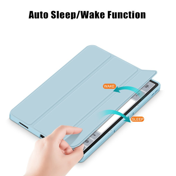 SKALO Lenovo Tab P12 Trifold Suojakotelo - Turkoosi Turquoise