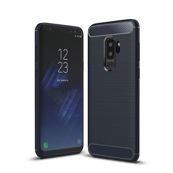 SKALO Samsung S9 Plus Armor Carbon Stöttåligt TPU-skal - Fler färger grå