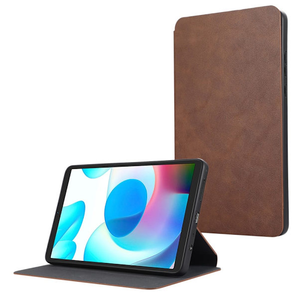 SKALO Xiaomi Redmi Pad SE 8.7 PU-Læder TPU Cover - Brun Brown