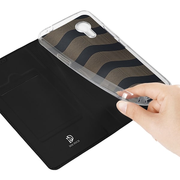DUX DUCIS Samsung Xcover 7 Skin Pro Series Flip Cover - Sort Black