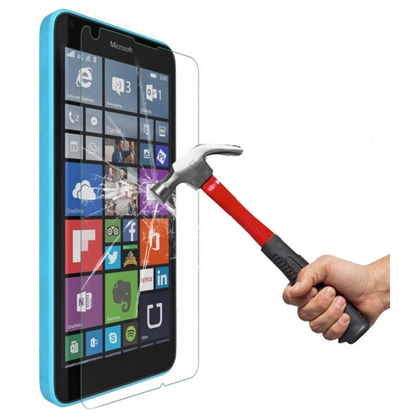 2-PACK Hærdet glas Microsoft Lumia 535 Transparent