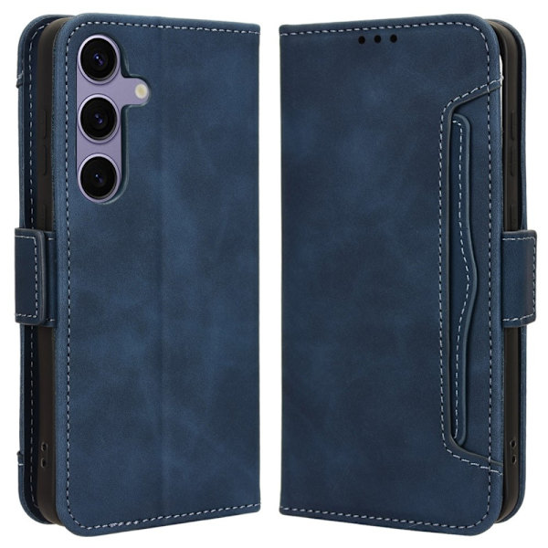 SKALO Samsung S24 FE 6-RUM Pungetaske - Blå Blue