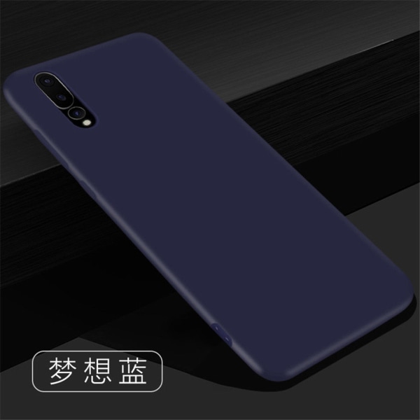 Huawei P20 Ultratunn Silikonskal Blue