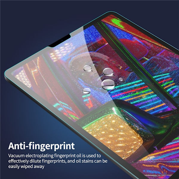 SKALO iPad 10.9 (2022) ENKAY HAT PRINCE Privacy Hærdet Glas - Sort Black