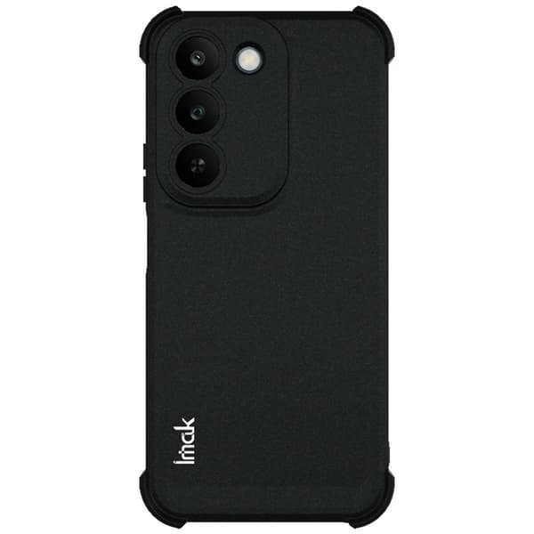 IMAK Drop Proof Matte TPU Cover til realme C100 5G - Sort Black