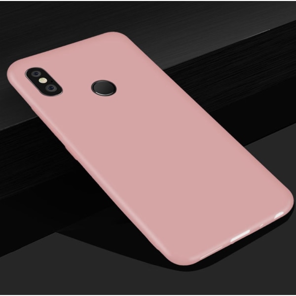 Xiaomi Mi A2 Ultratunn Silikonskal - fler färger Svart