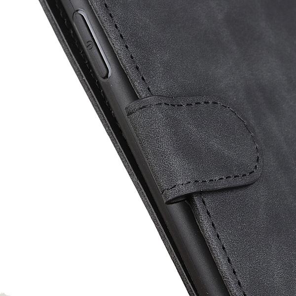SKALO Asus Zenfone 9 5G KHAZNEH Pungetui i PU-læder - Sort Black