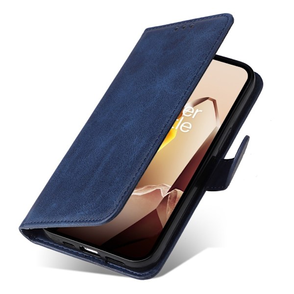 SKALO OnePlus 13 PU-læder Flip Cover - Vælg farve Blue