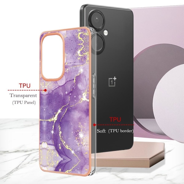 SKALO OnePlus Nord CE 3 Lite 5G Marmor TPU-skal - Motiv 1 multifärg