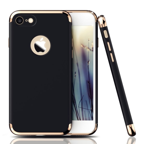 Designcover 3 i 1 guldkant til iPhone 7 - flere farver Silver