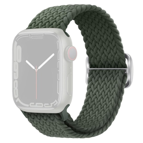 SKALO Flettet Rem Apple Watch 42/44/45/49 mm - Vælg farve Dark green