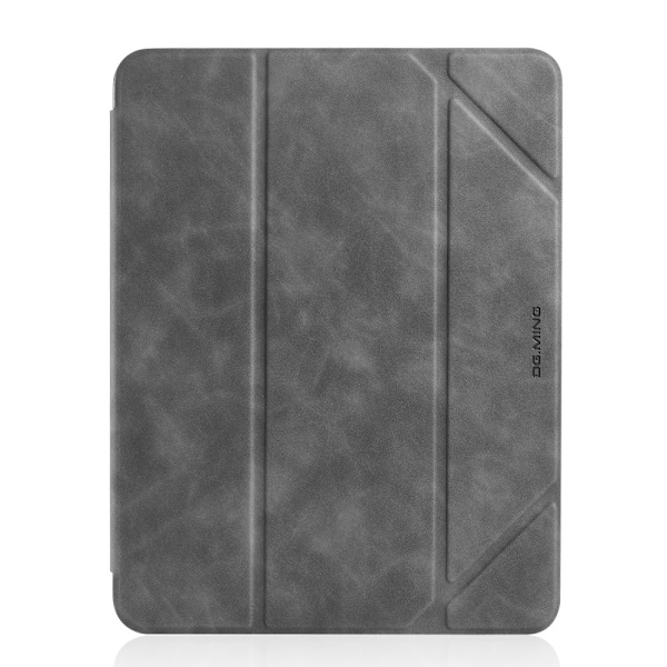 DG MING iPad Pro 11" See Series Trifold Suojakotelo - Harmaa Grey