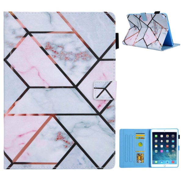 SKALO iPad 10.2 Marmor Flip Cover - Marble Multicolor
