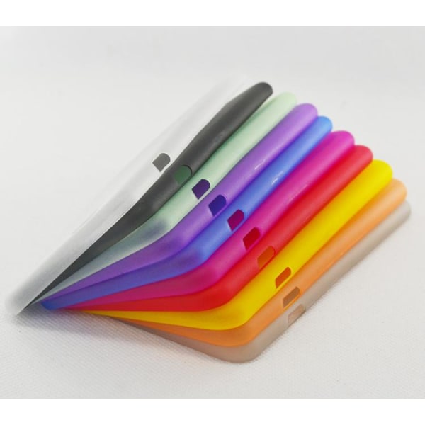 Frostad Transparent Silikon Skal till iPhone 6/6S - fler färger Rosa