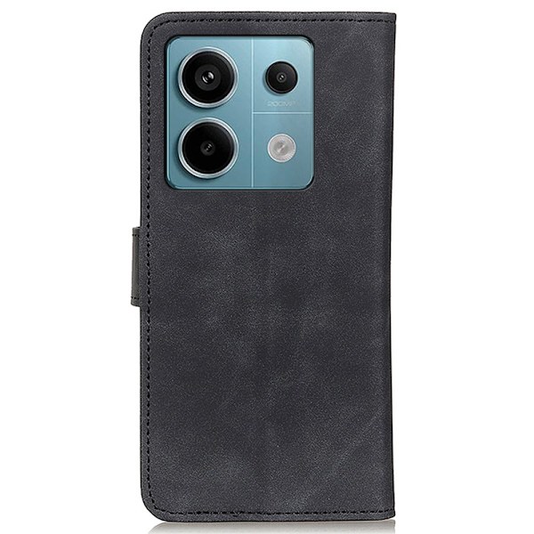 SKALO Xiaomi Redmi Note 13 Pro 5G KHAZNEH Plånboksfodral i PU-Läder - Svart Svart