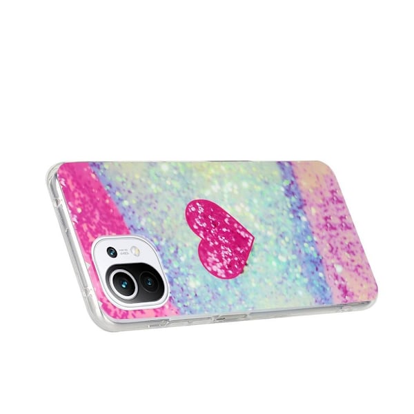 SKALO Xiaomi Mi 11 Lite Marmor TPU-skal - Motiv 5 multifärg