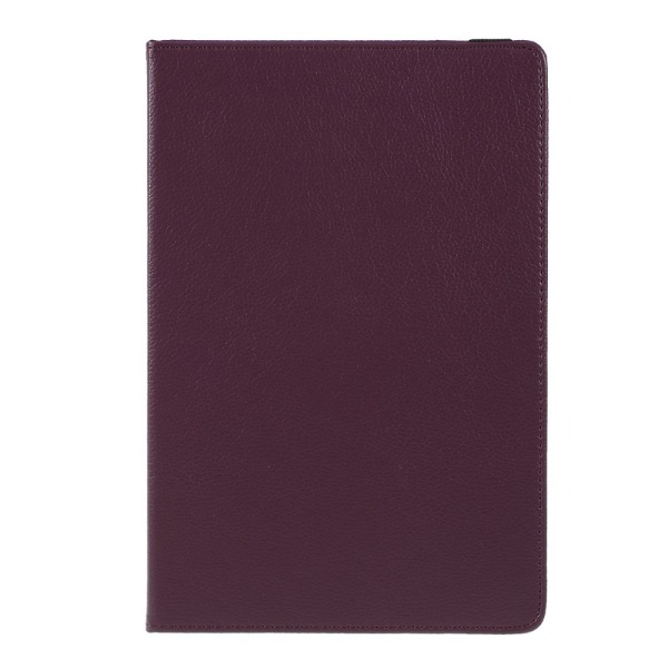 SKALO Samsung Tab S6 Lite 360 Litchi Flip Cover - Lilla Purple